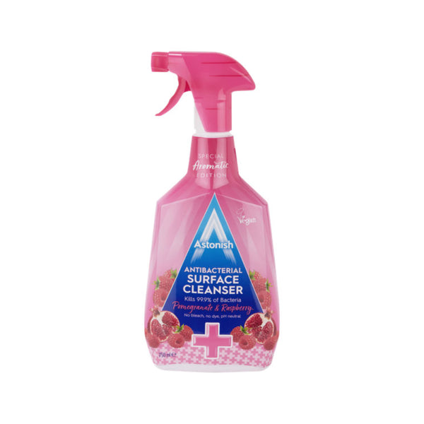 Astonish Raspberry Trigger Spray Antibacterial Cleaner | 750ml