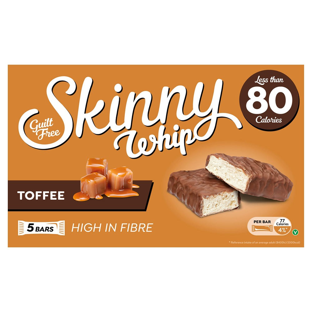 Skinny Whip Toffee Bars | 5 Pack