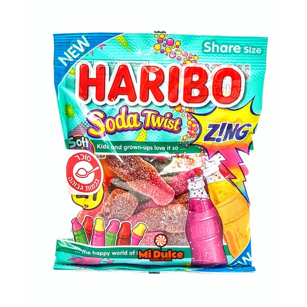 Haribo Soda Twist Zing Bag | 140g
