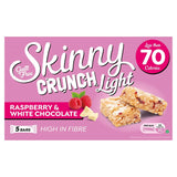 Skinny Raspberry & White Chocolate Crunch Bars | 5 Pack
