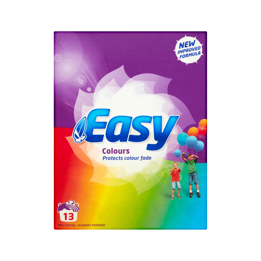 Easy Colour Washing Powder | 13 Washes, 884g, for Coloured Clothes