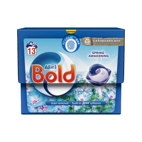 Bold Spring Awakening Pods | Pack of 13 Washes, Net Weight 989g