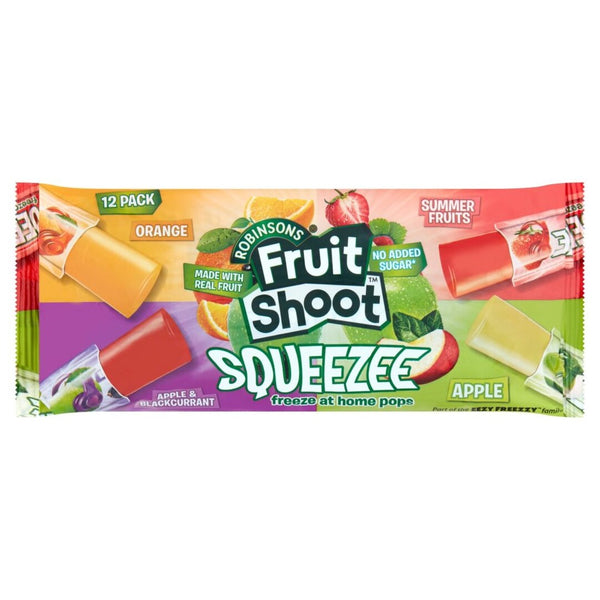 Robinsons Fruit Shoot Squeezee | 15 Pack | No Added Sugar