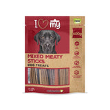 I Love My Pet Meaty Strips Dog Treats | 600g, Assorted Colours