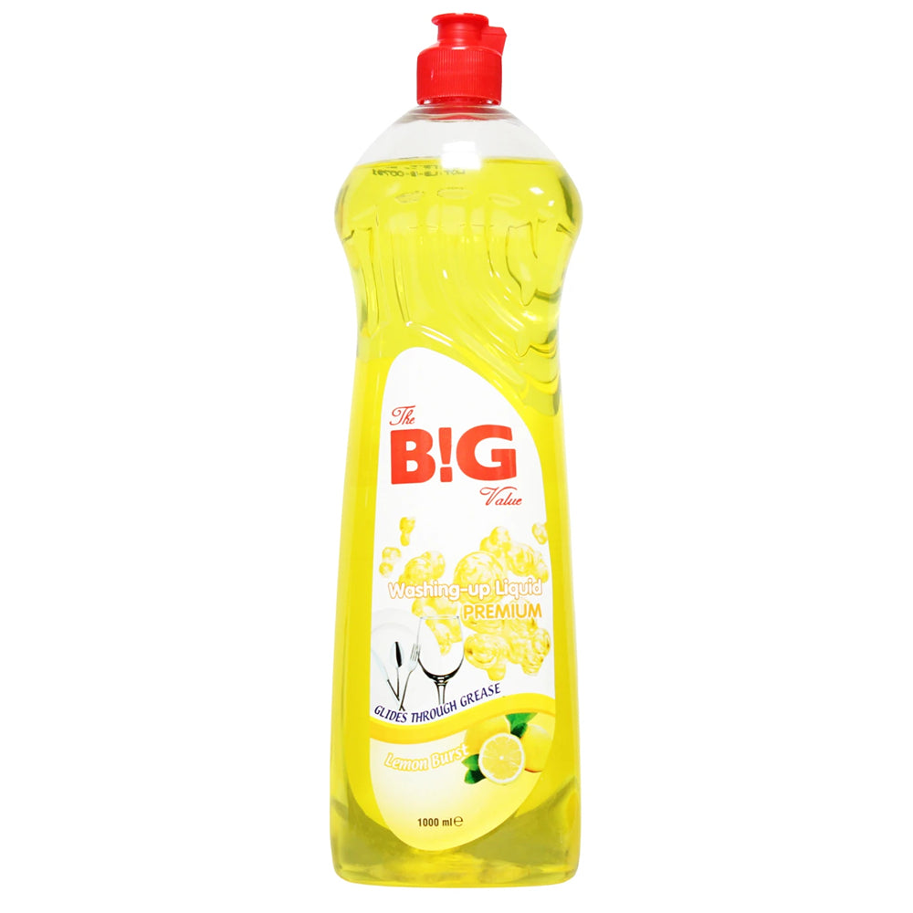 The Big Value Lemon Washing Up Liquid | 1L