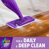 Flash Power Spray Mop Floor Cleaner All in One Starter Kit | 1 Washable Pad & 2 Disposable Pads
