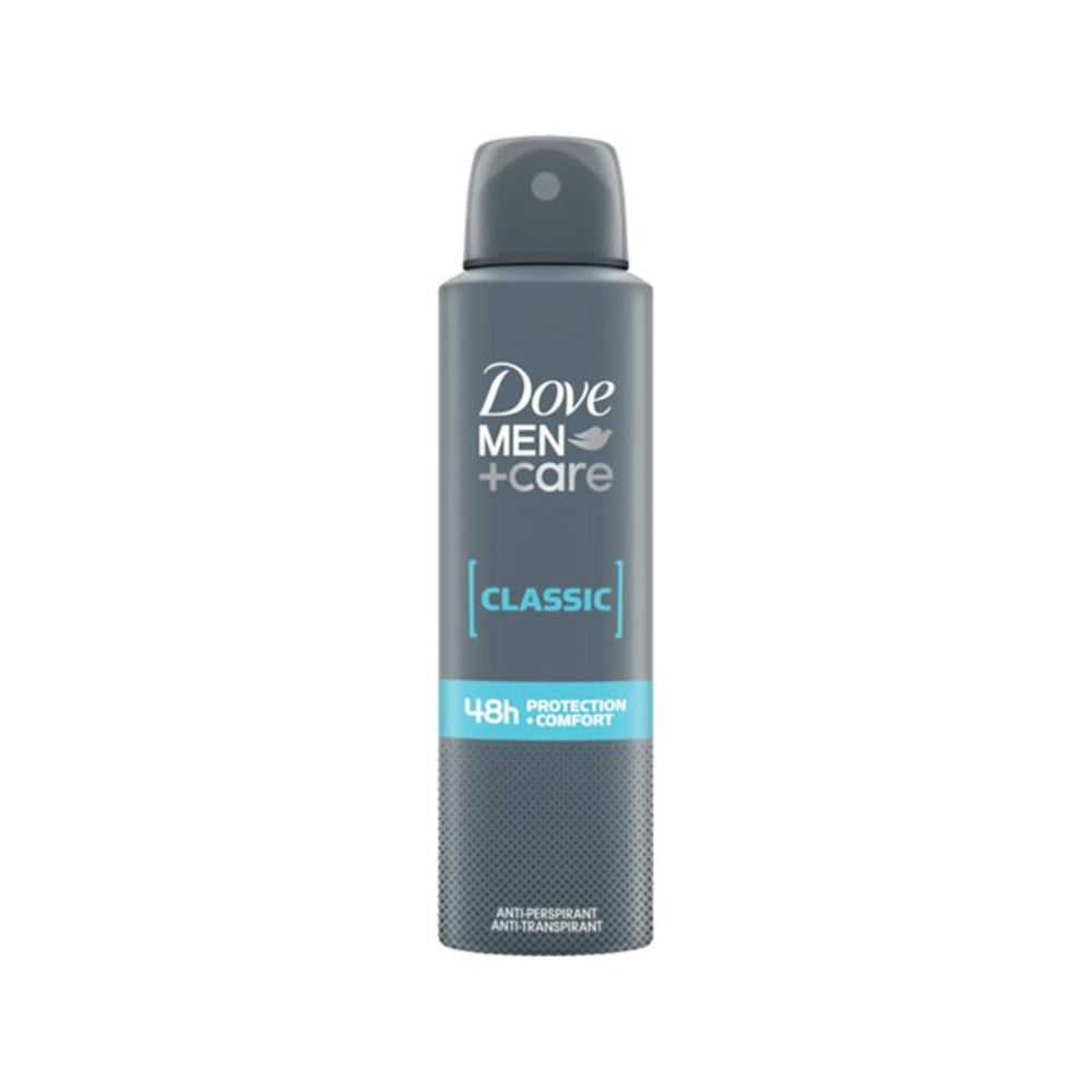 Dove Classic for Men Anti-Perspirant Spray | 48-Hour Protection