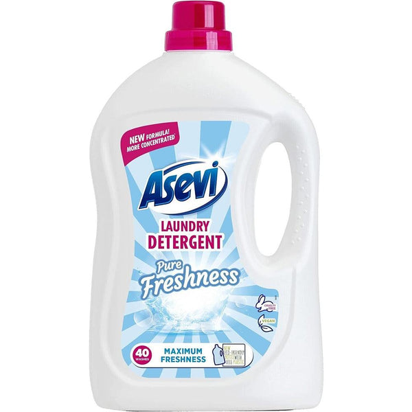 Asevi Laundry Detergent Pure Freshness | 40 Washes | 2.4L