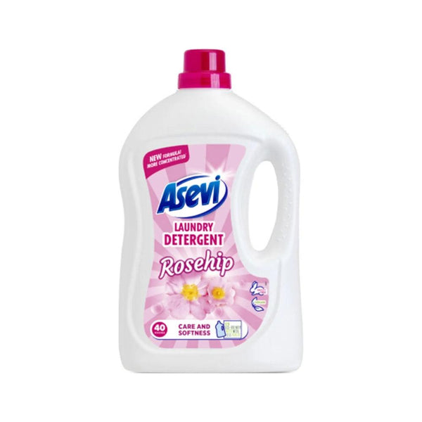 Asevi Rosehip Laundry Detergent | 2.4L | Up to 40 Washes