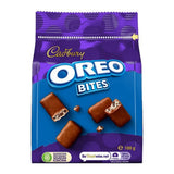 Cadbury's Oreo Bites Milk Chocolate Treats - Creamy Centre, Cookie Pieces, 100g