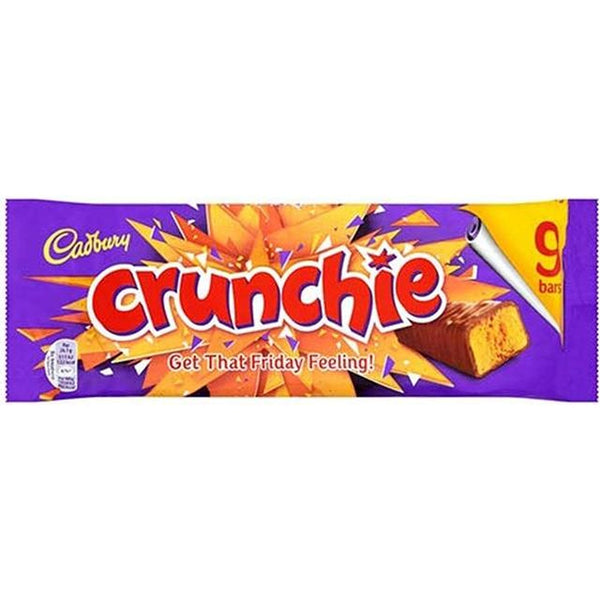Cadbury's Crunchie Bars | 9 Pack | 235g