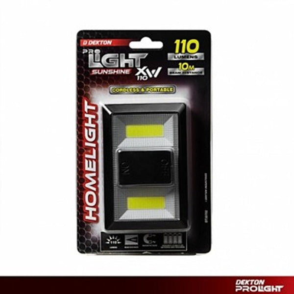 Dekton Pro Light XW110 Sunshine Homelight | 110 Lumens, Portable and Cordless