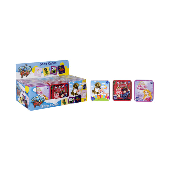 Children's Snap Cards Matching Card Game | Assorted Designs, Ages 3+