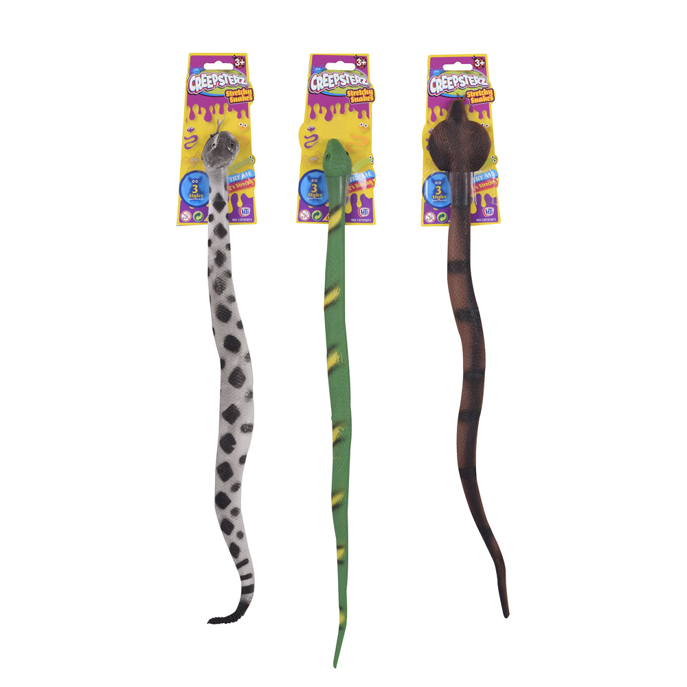 Creepsterz Stretchy Snake Card Toy | On Card