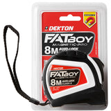 Dekton Fatboy Magnetic Tape Measure | 8m x 25mm, Auto Lock, Class II