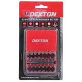 Dekton Screwdriver Bit Set - 33 Piece