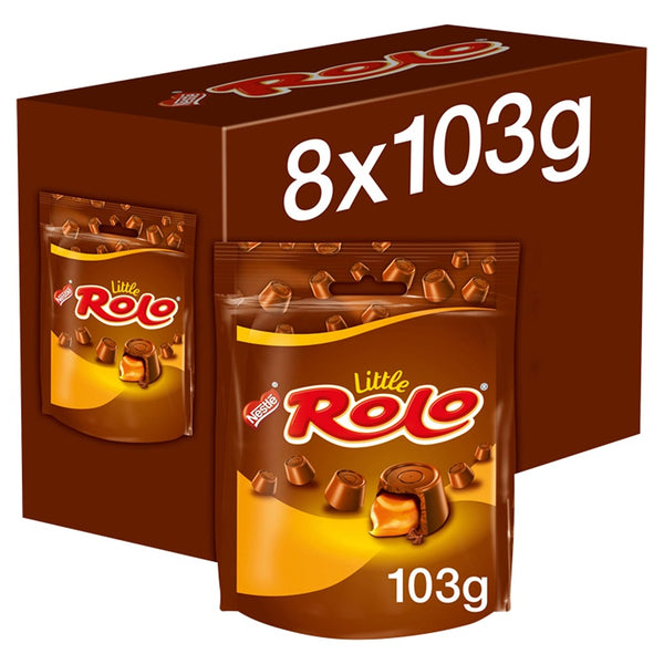 Nestle Little Rolo Milk Chocolate Caramels | 103g Pouch Bag