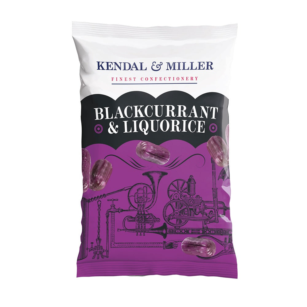 Kendall & Miller Blackcurrant & Liquorice Confectionery Sweets | 225 g
