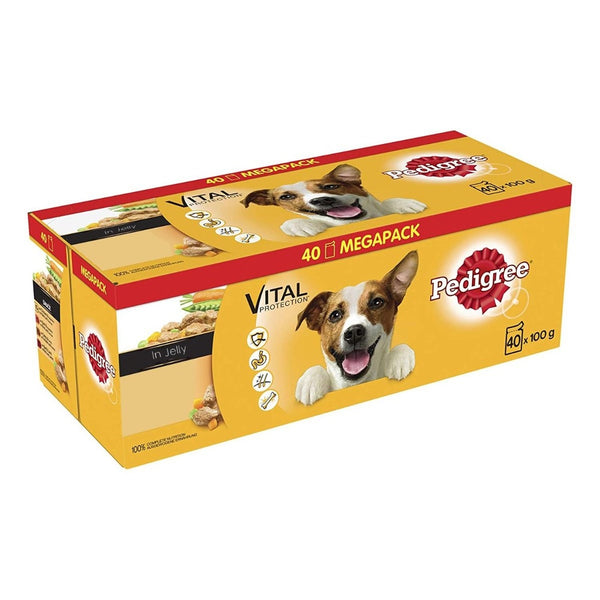 Pedigree Pouch Megapack - 40 x 100g