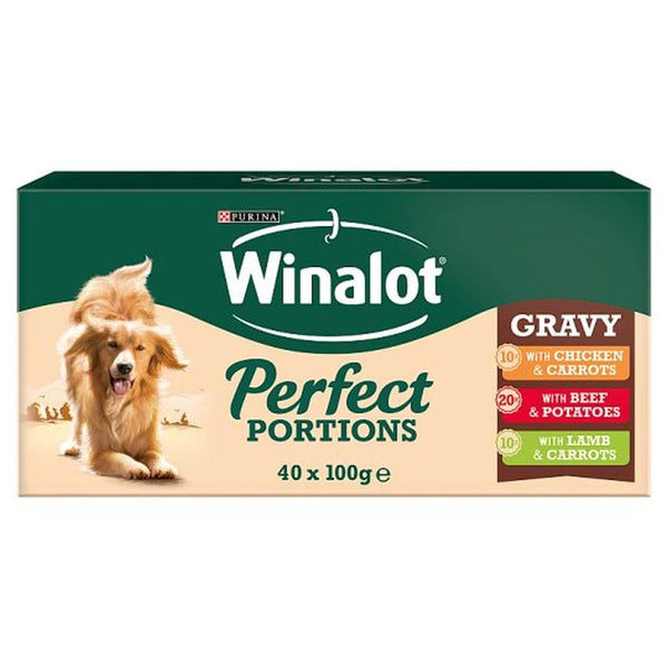 Winalot Pouch In Gravy Mega - 40 x 100g