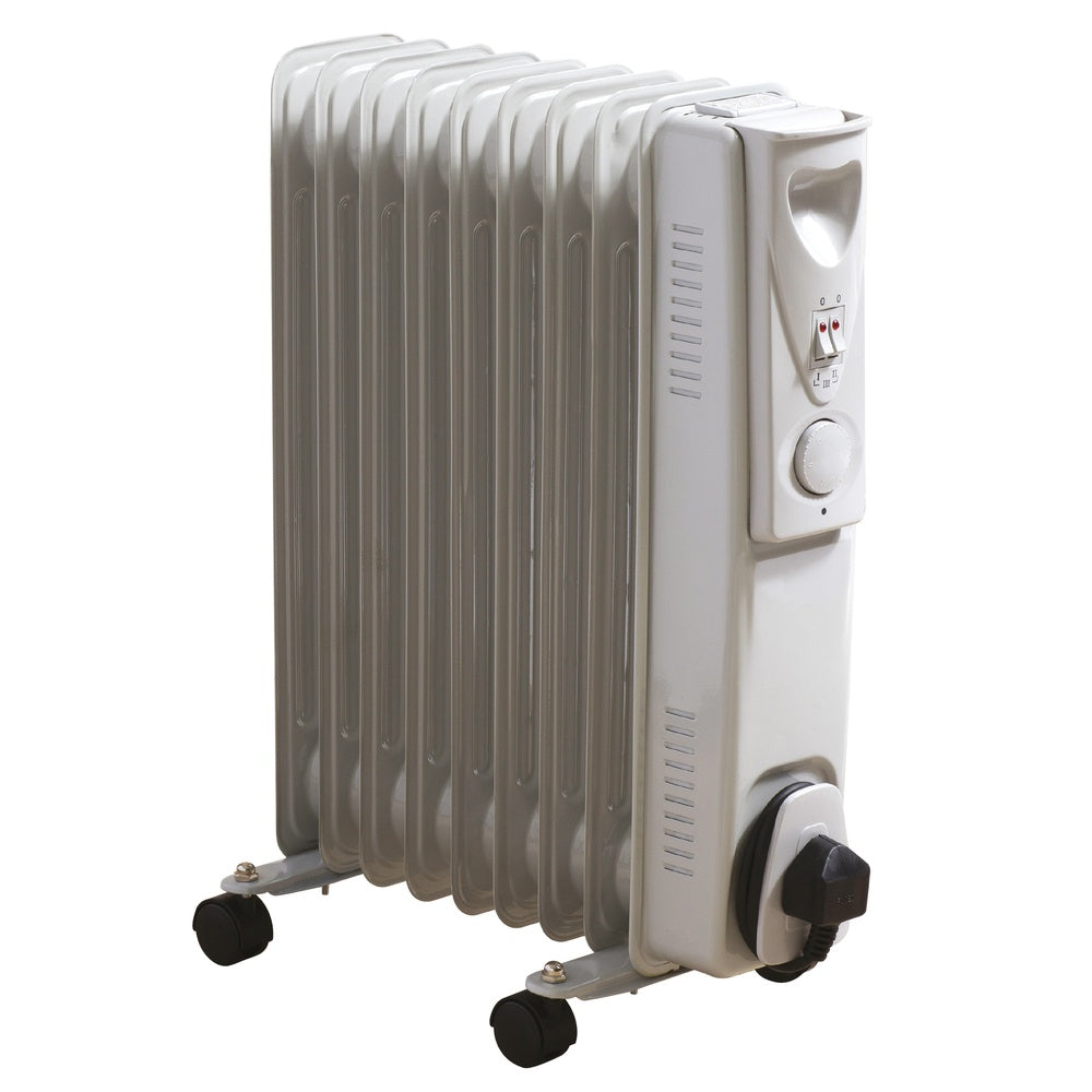 Daewoo Oil Filled Radiator - Portable - 2000W