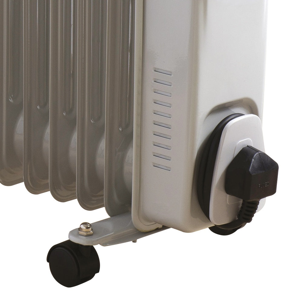 Daewoo Oil Filled Radiator - Portable - 2000W