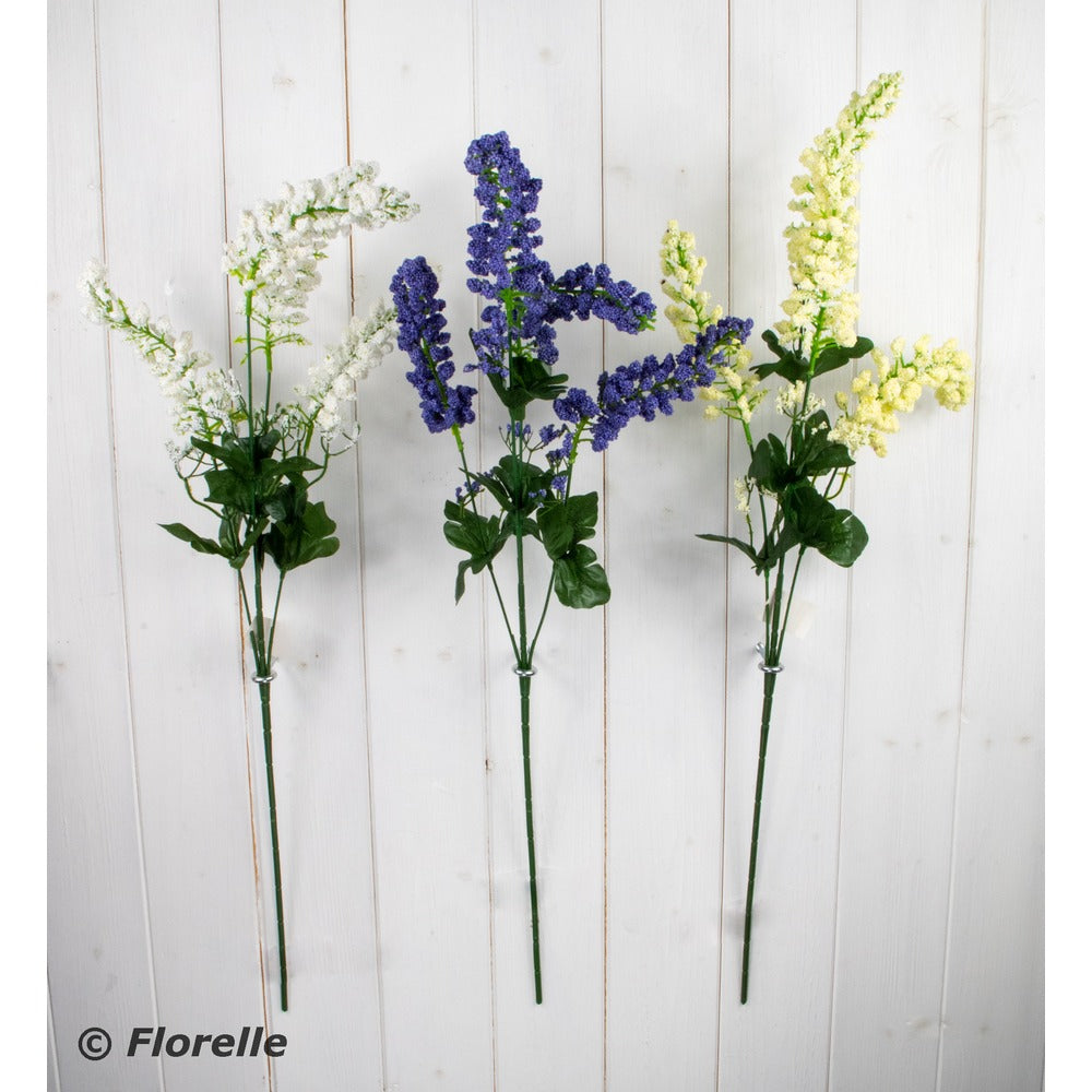 Foxtail Artificial Flower Spray | One Stem Assorted Colours
