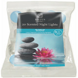 Baltus Relaxing Spa Scented Tealight Candles | 8 Hour Burn Time, Pack of 20
