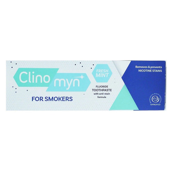 Clinomyn Smokers Fresh Mint Toothpaste | 75 ml, Fluoride, Anti-Stain