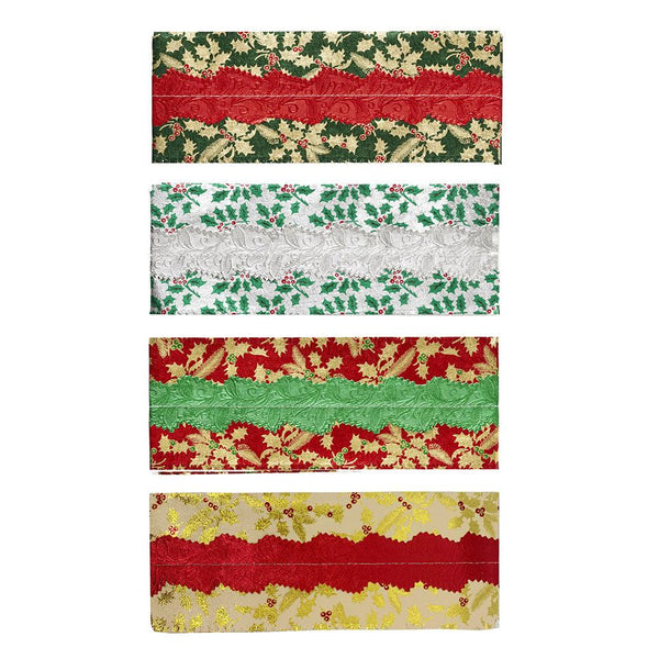 Anniversary House Holly Print Cake Frills | Assorted