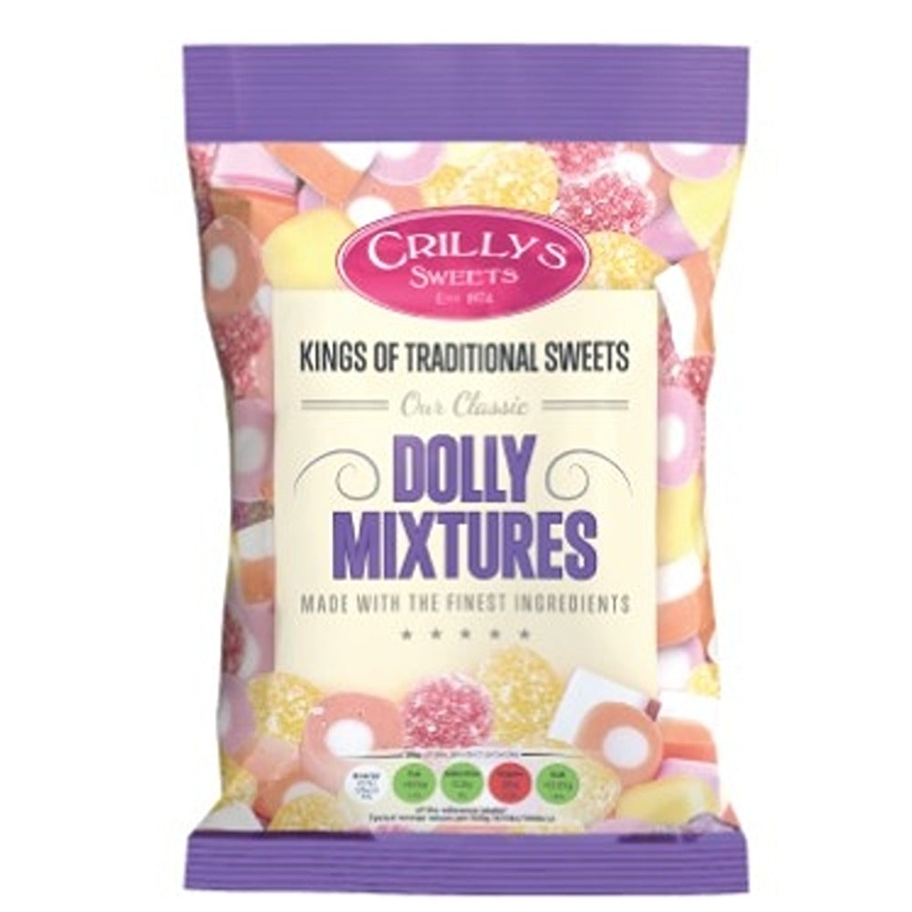 Crilly's Premium Dolly Mixtures | Assorted Flavours | 200g