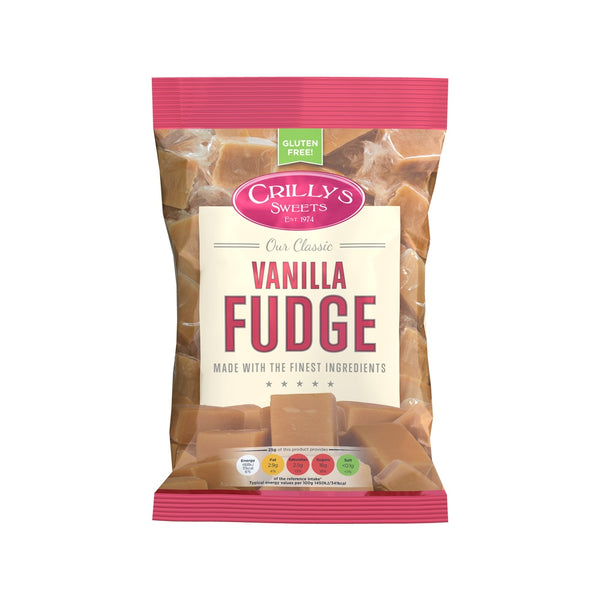 Crilly's Vanilla Fudge Sweets - 160g
