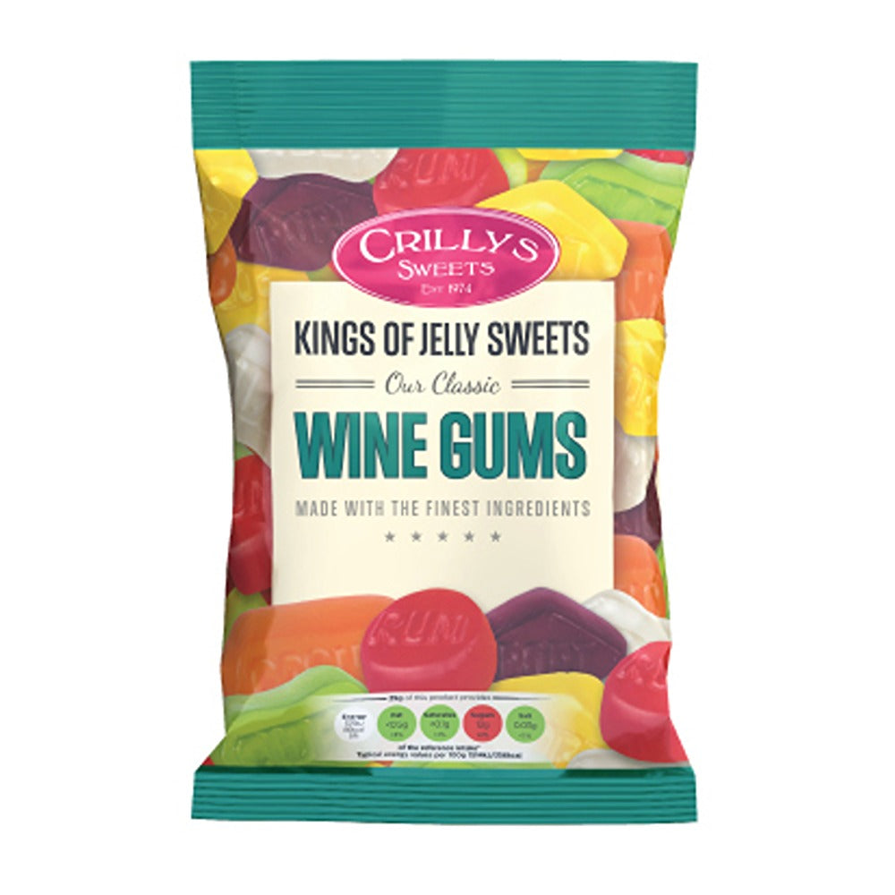Crilly's Premium Wine Gums | 200g