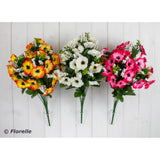 Artificial Anemone and Gyp Bush Bunch | Assorted Colours