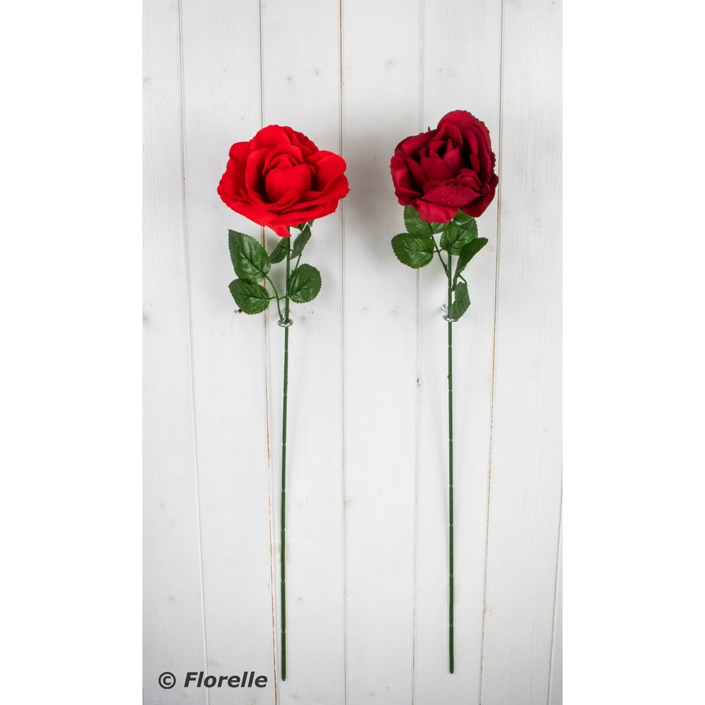 Artificial Rose Stem Assorted Colours | Year-Round Floral Accent