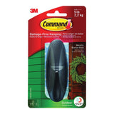 Command 3M Outdoor Wreath Bronze Hook - 2.5kg Capacity