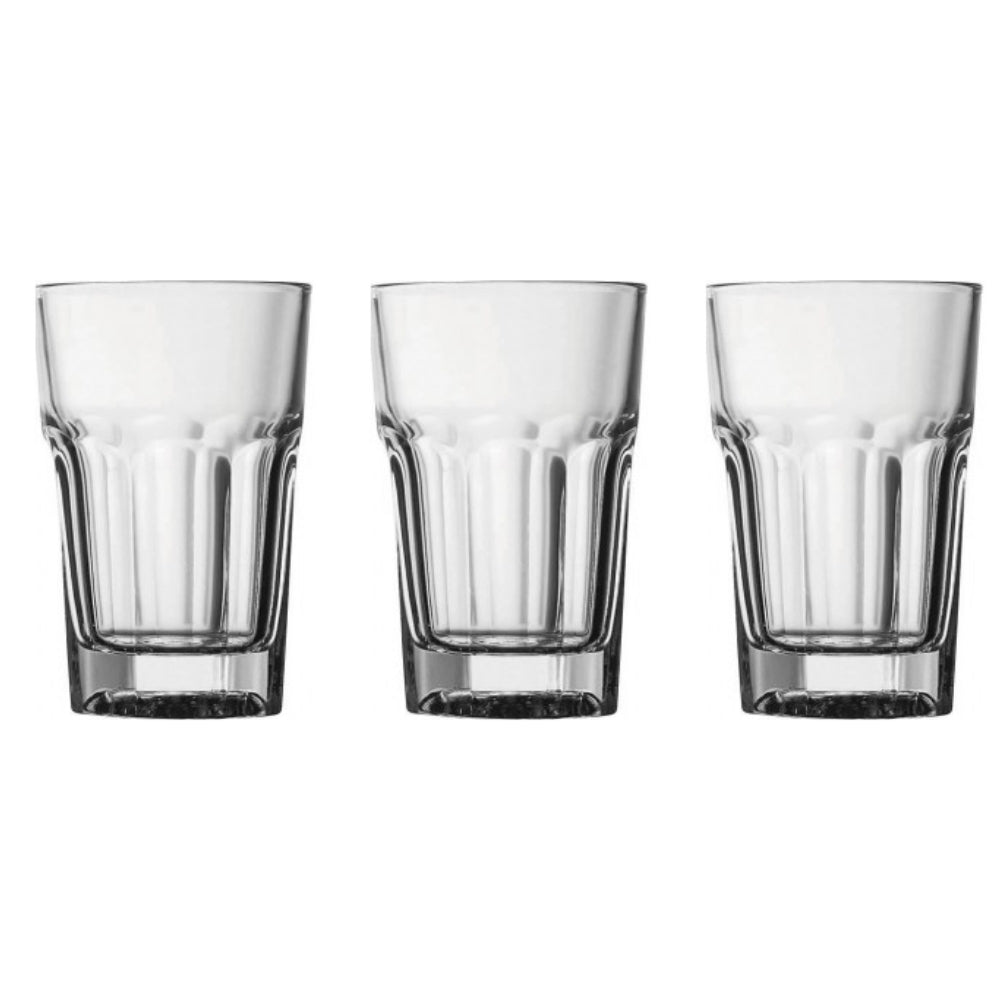 Urban Living Vegas Hiball Clear Glass Set | 36.5cl, 3pk
