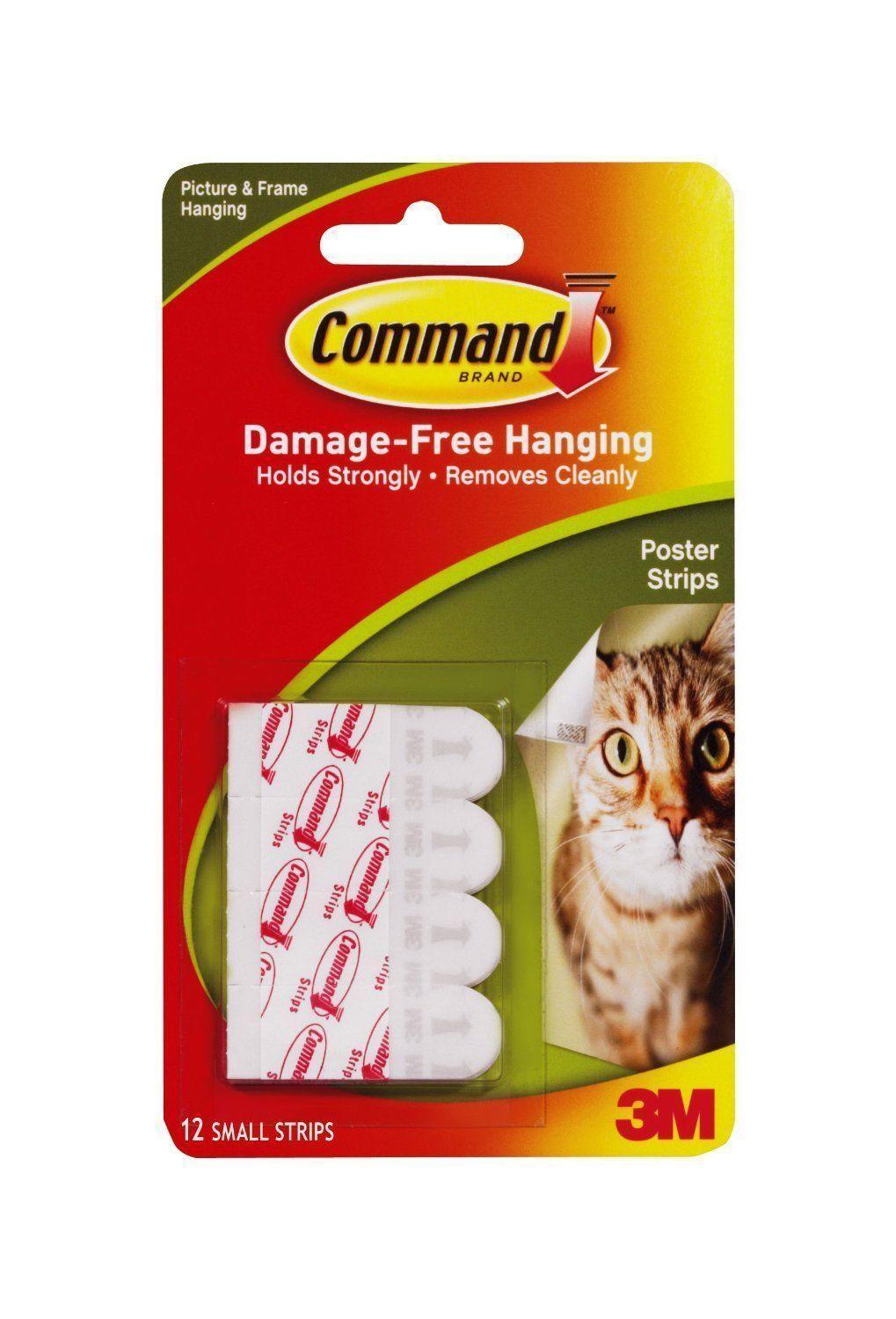 3M Command Poster Strips | 12 Pack - Choice Stores