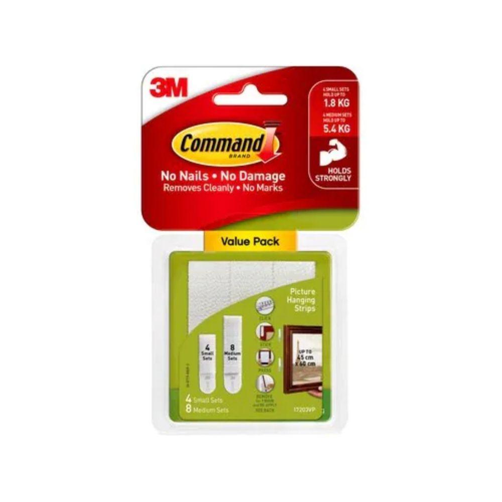 3M Command Small And Medium Picture Hanging Strips - Choice Stores