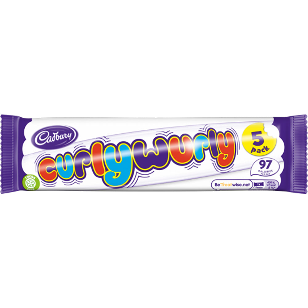 Cadburys Curly Wurly Bars | Pack of 5