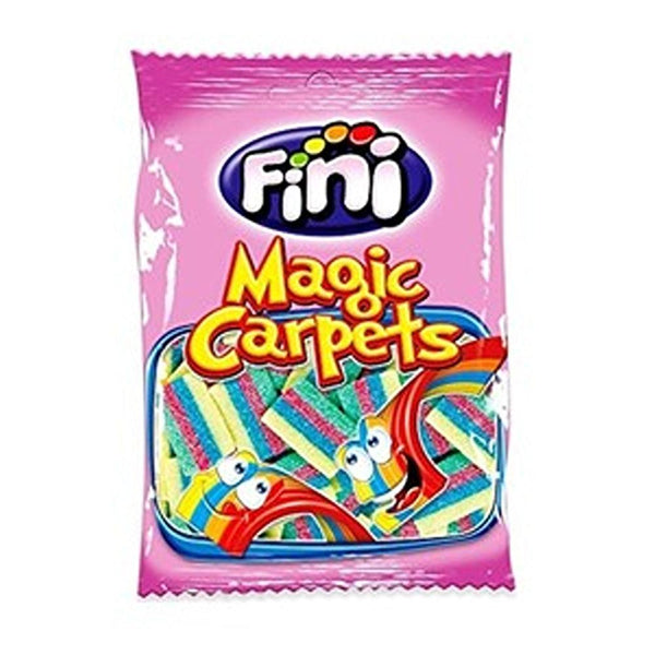 Fini Magic Carpet 85g: Fruity, Chewy, Vibrant Rainbow Gummies