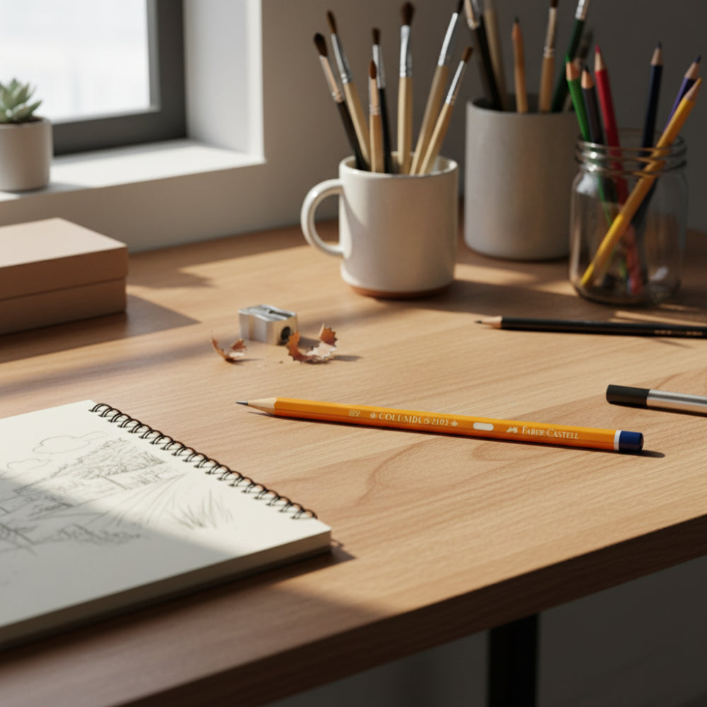Faber Castell 3B Pencil - Drawing Pencil - 17.5 cm