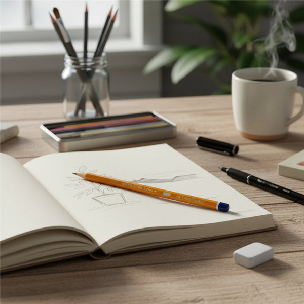 Faber Castell H Pencil - Drawing Pencil - 17.5 cm