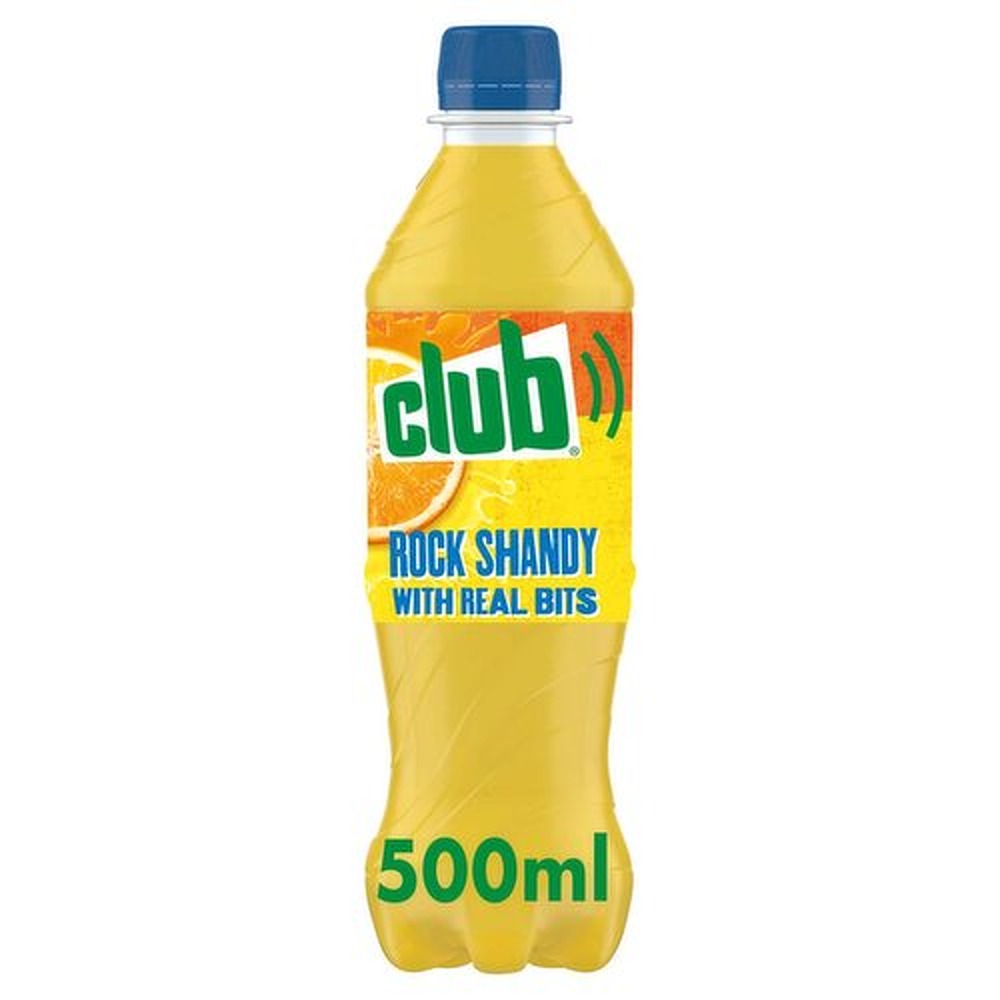 Club Rock Shandy Lemon & Orange Beverage | 500ml