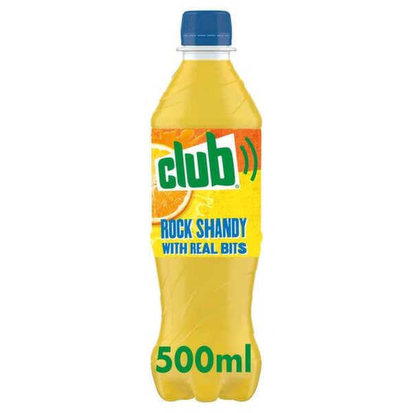 Club Rock Shandy Lemon & Orange Beverage | 500ml