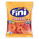 Fini Peach Rings: Chewy, Fat-Free, Gluten-Free Gummy Candy