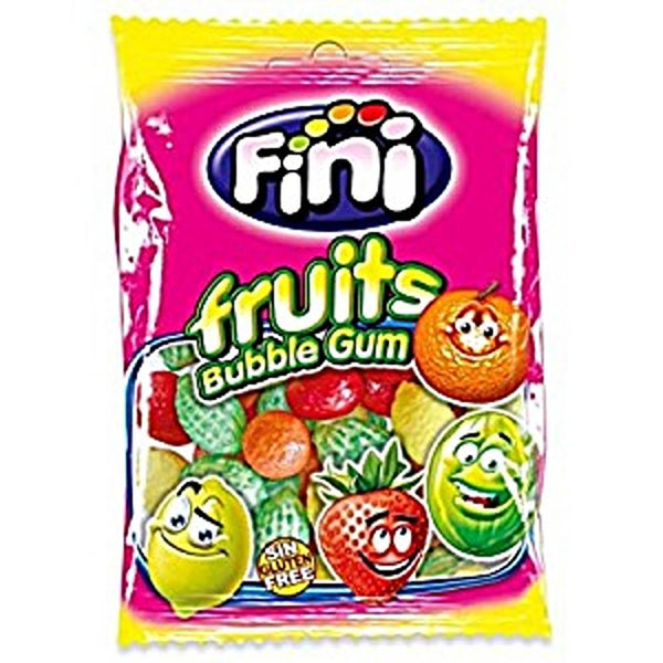 Fini Fizzy Fruits: Sugar-Free, Fruity Bubble Gum for Kids & Teens