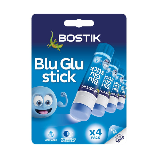 Bostik Blu Glu Stick - Pack of 4