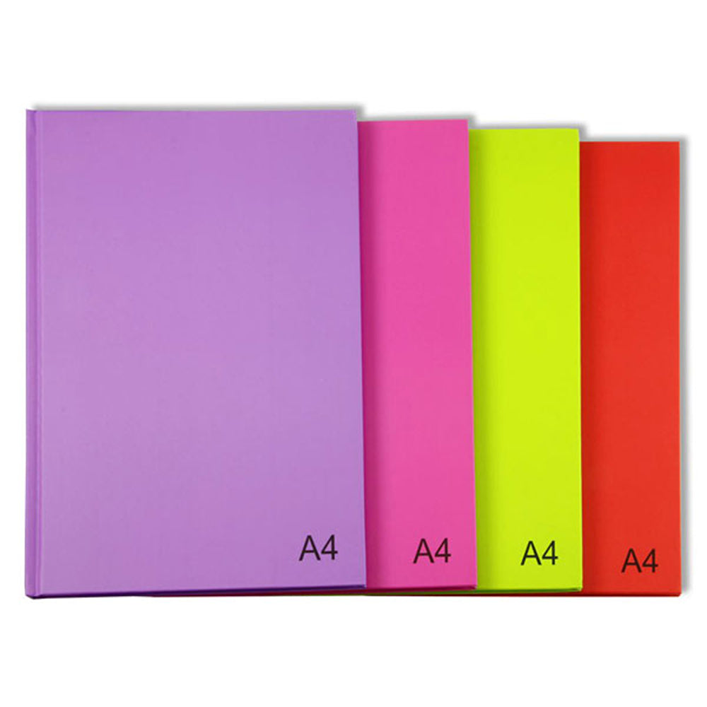 Premier Stationery A4 Hardcover Notebook | 160 Page | Pastel Series