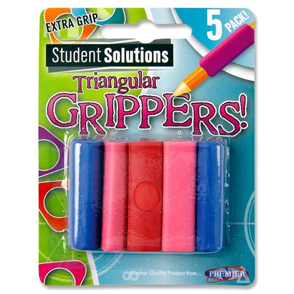 Student Solutions Triangular Shaped Grippers for Increased Control | Pack of 5